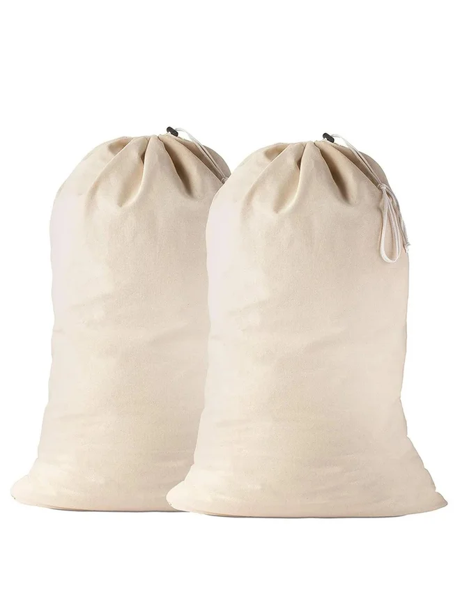 1Chase 1CHASE Extra Heavy Duty Washable Laundry Bag with Drawstring, 24X34cm